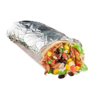 2 Burritos Chicken Prime con Bebida en Lata